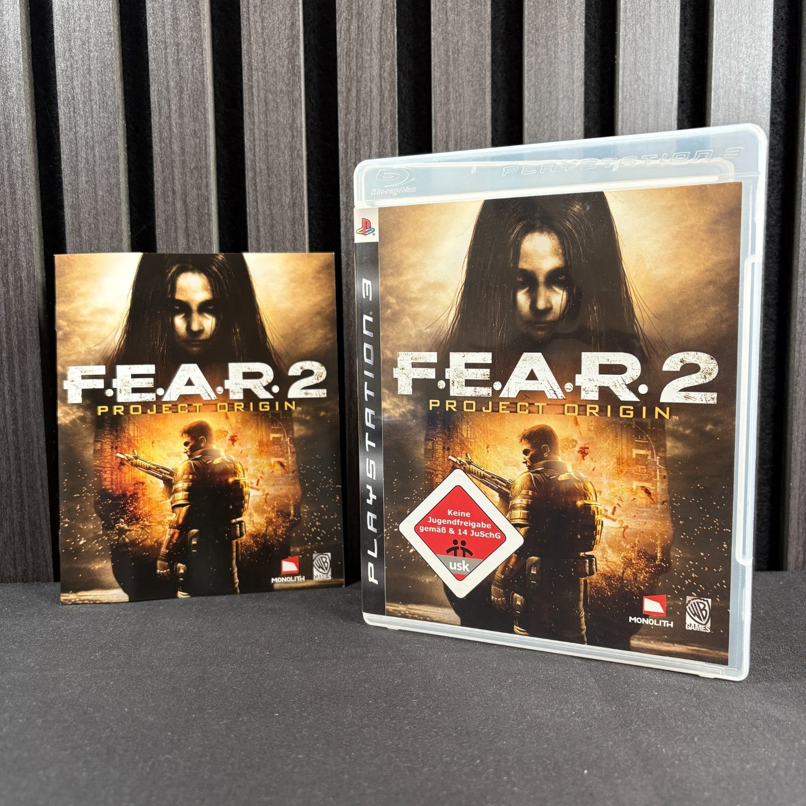 F.E.A.R. 2 Project Origin PS3 Vorderseite