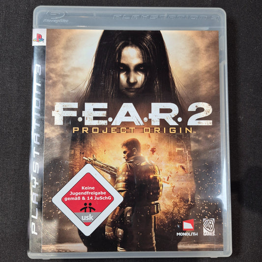 F.E.A.R. 2 Project Origin – PlayStation 3 – Deutsch – Zustand Gut – Vorderseite – NEVO Store