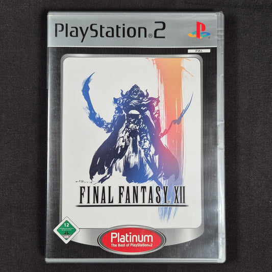 Final Fantasy XII - Platinum – Sony PlayStation 2 – Deutsch – Zustand Gut – Vorderseite – NEVO Store