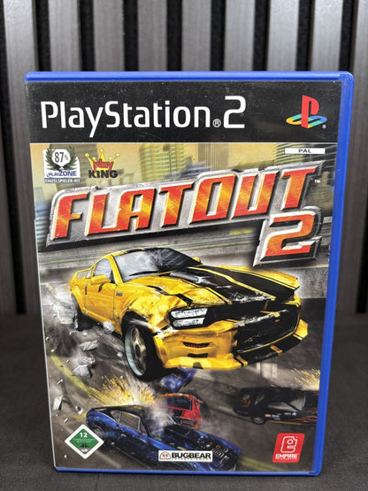 FlatOut 2 PS2 Disc geprüft funktionsfähig