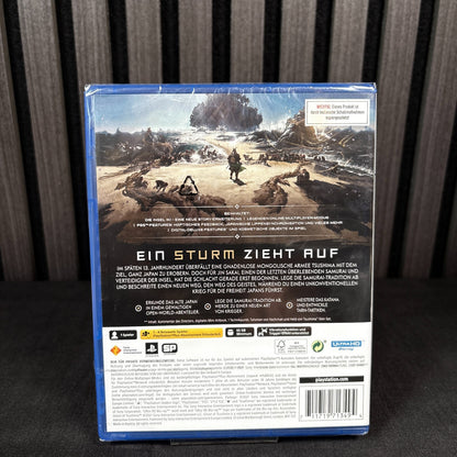 Ghost of Tsushima Directors Cut PS5 Hülle Rückseite neu versiegelt PAL
