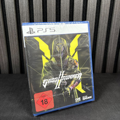 Ghostrunner 2 PS5 PAL Frontcover neu und versiegelt
