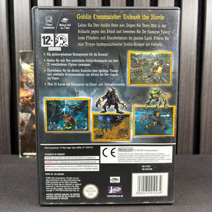 Goblin Commander Unleash the Horde Nintendo GameCube Cover Rückseite