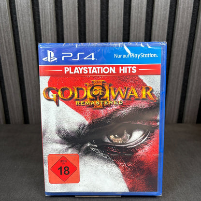 God of War III Remastered für PS4 PAL Cover Vorderseite