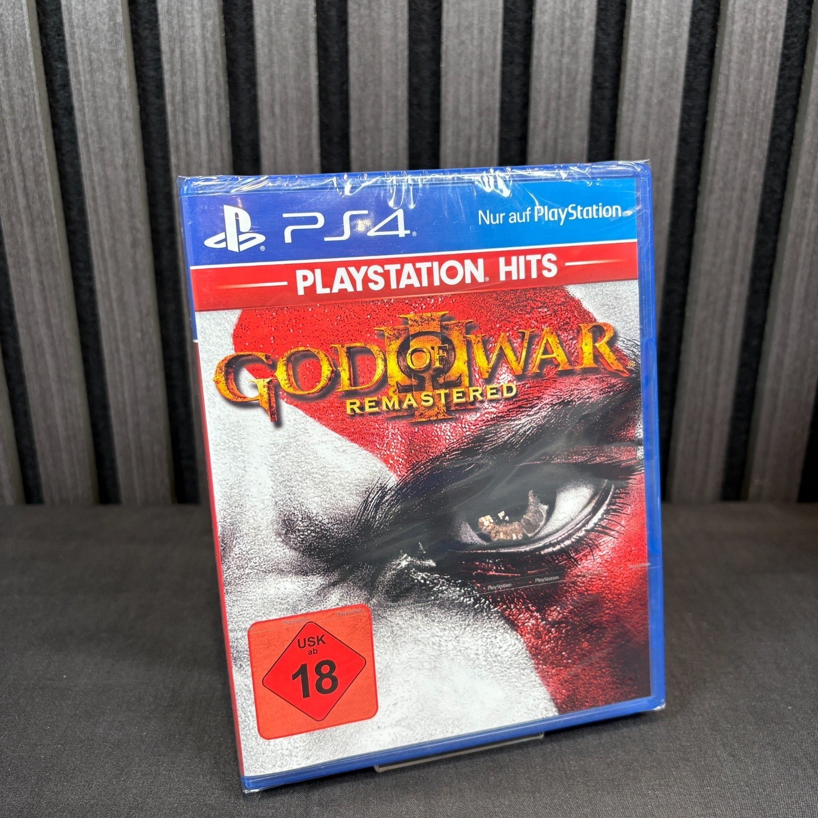 God of War III Remastered PS4 PAL Frontcover neu und versiegelt