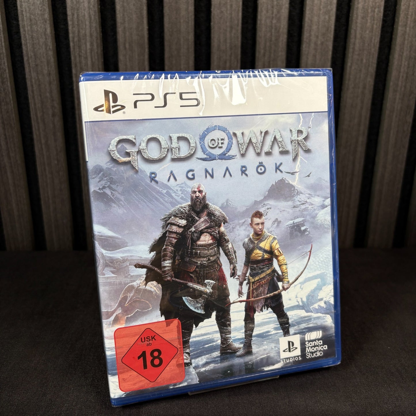God of War Ragnarok PS5 Front Cover neu sealed PAL