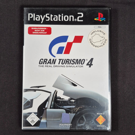 Gran Turismo 4 – Sony PlayStation 2 – Deutsch – Zustand Gut – Vorderseite – NEVO Store