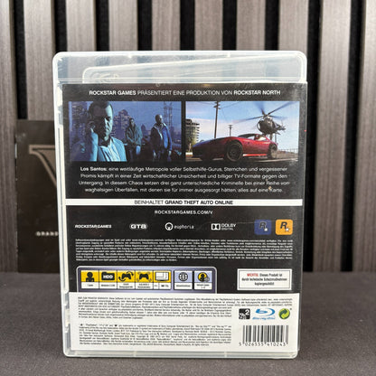 Grand Theft Auto V GTA 5 PS3 Cover Detailansicht