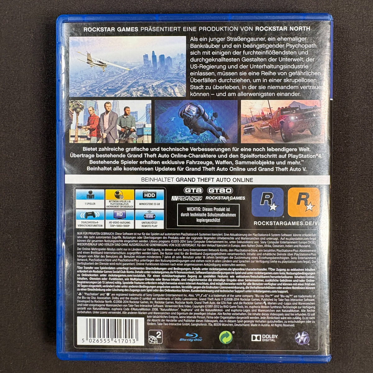 Grand Theft Auto V für PS4 – Produktfoto 2