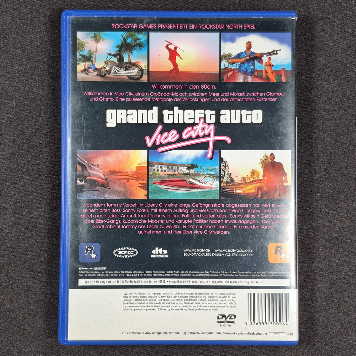 Grand Theft Auto: Vice City für PS2 – Produktfoto 2
