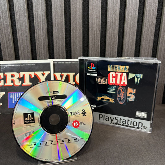 GTA 1 Grand Theft Auto PS1 Vorderansicht Gebraucht