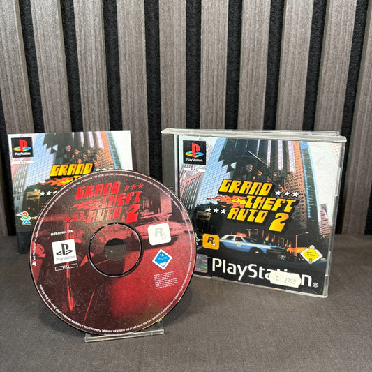 GTA 2 Grand Theft Auto 2 PS1 Vorderansicht Gebraucht Sehr gut
