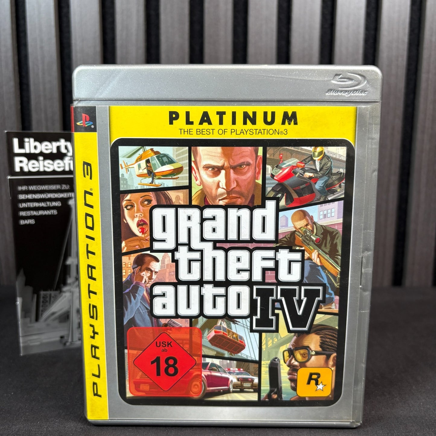 GTA 4 Platinum PS3 Cover Vorderseite