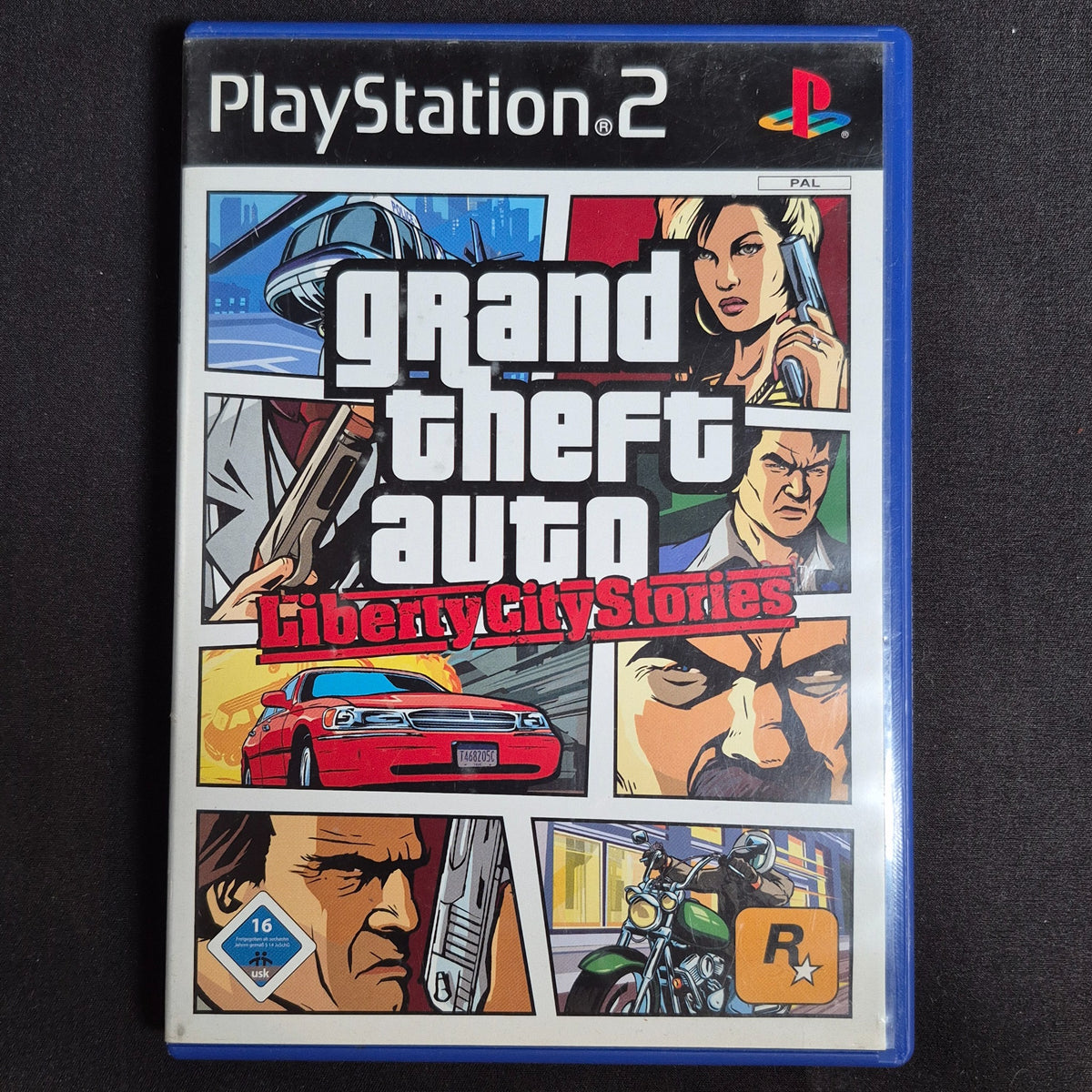Grand Theft Auto Liberty City Stories – PlayStation 2 – Deutsch – Zustand Gut – Vorderseite – NEVO Store