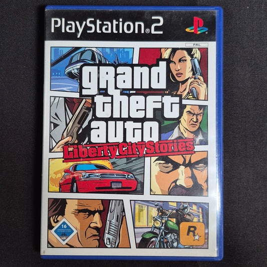 Grand Theft Auto Liberty City Stories – PlayStation 2 – Deutsch – Zustand Gut – Vorderseite – NEVO Store