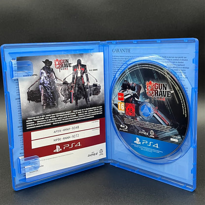 Gungrave G.O.R.E PS4 Hülle innen mit Disc