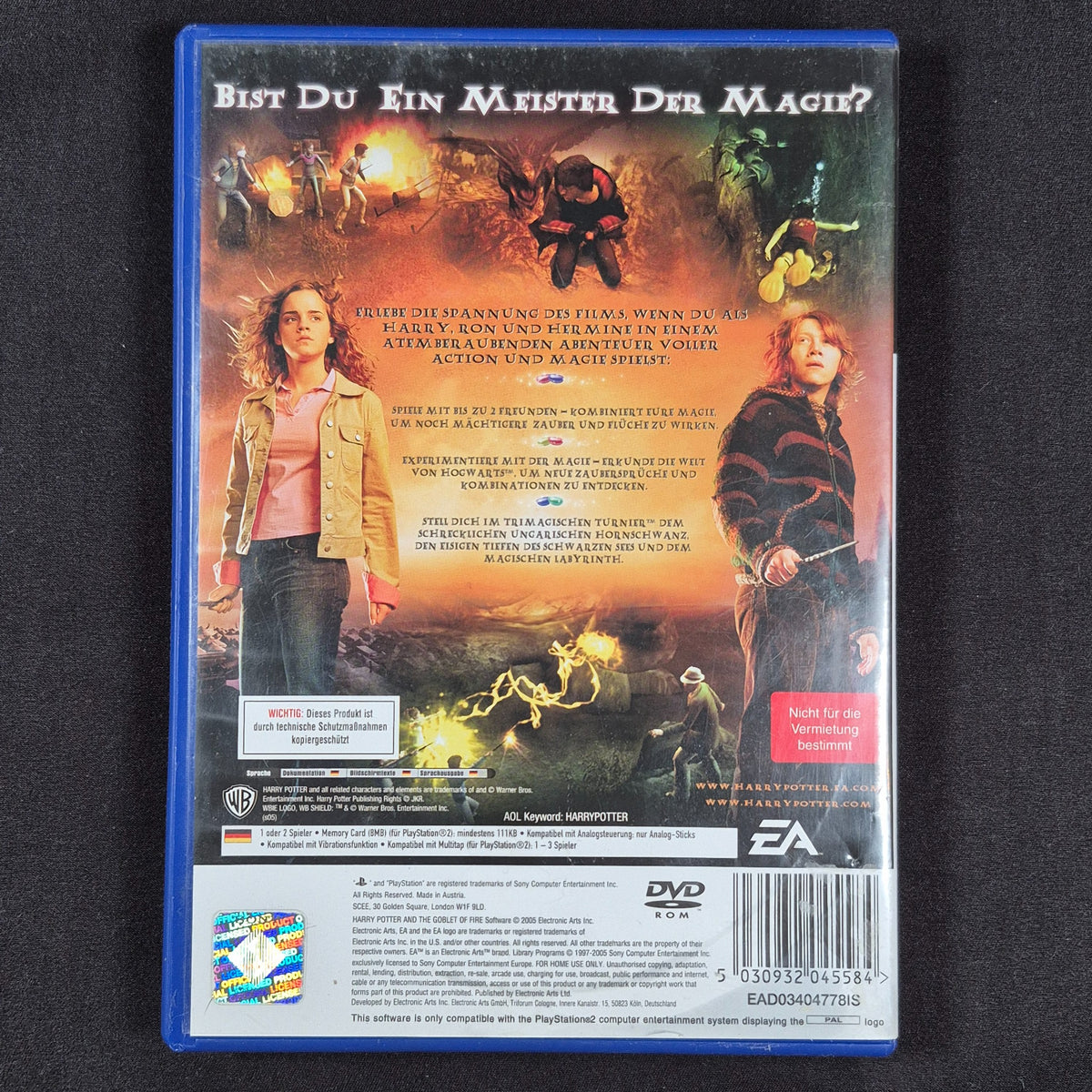 Harry Potter und der Feuerkelch für PS2 – Produktfoto 2