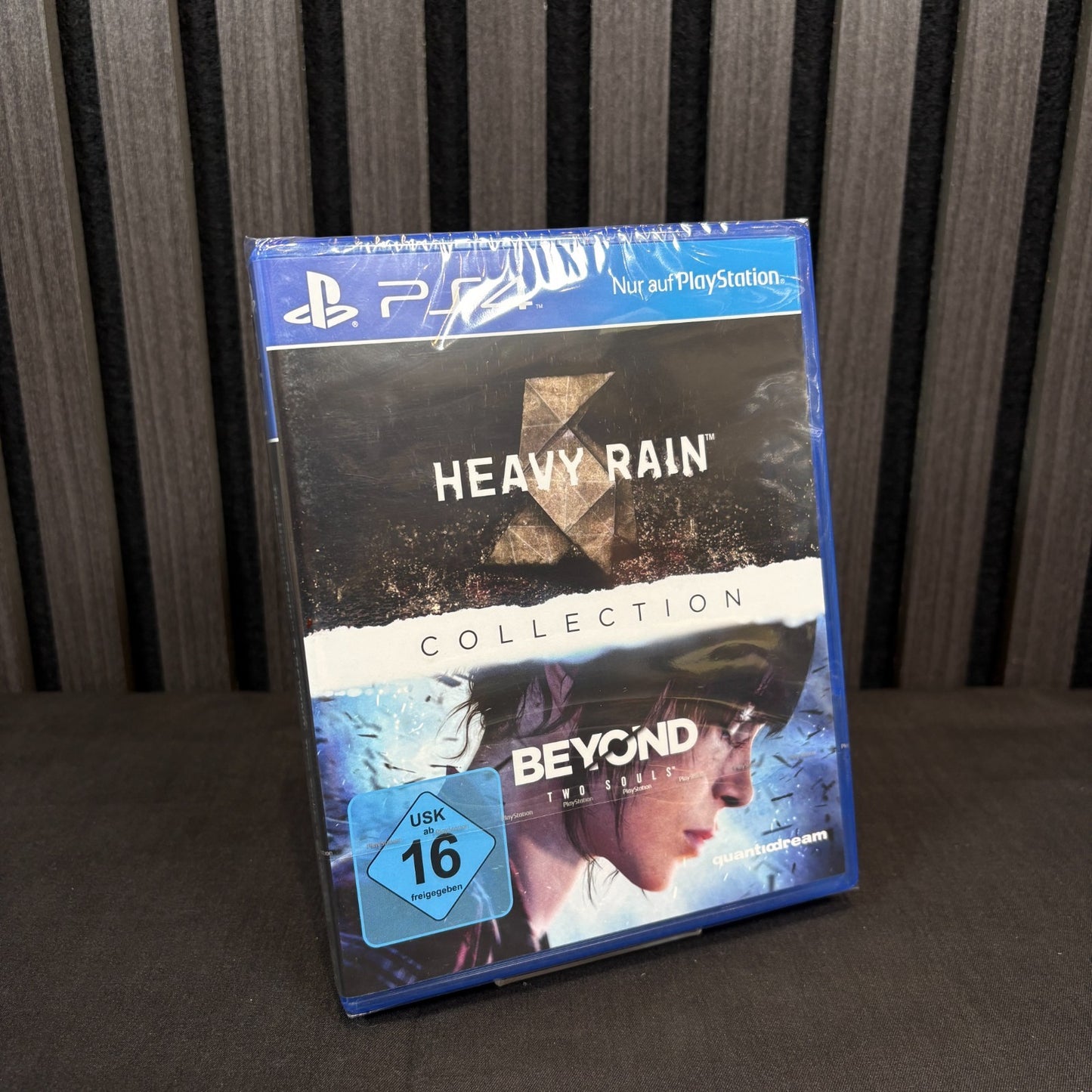 Heavy Rain & Beyond Two Souls Collection PS4 Front Cover neu sealed
