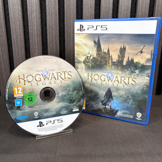 Hogwarts Legacy PS5 EU Spiel sehr gut Frontansicht mit Hülle