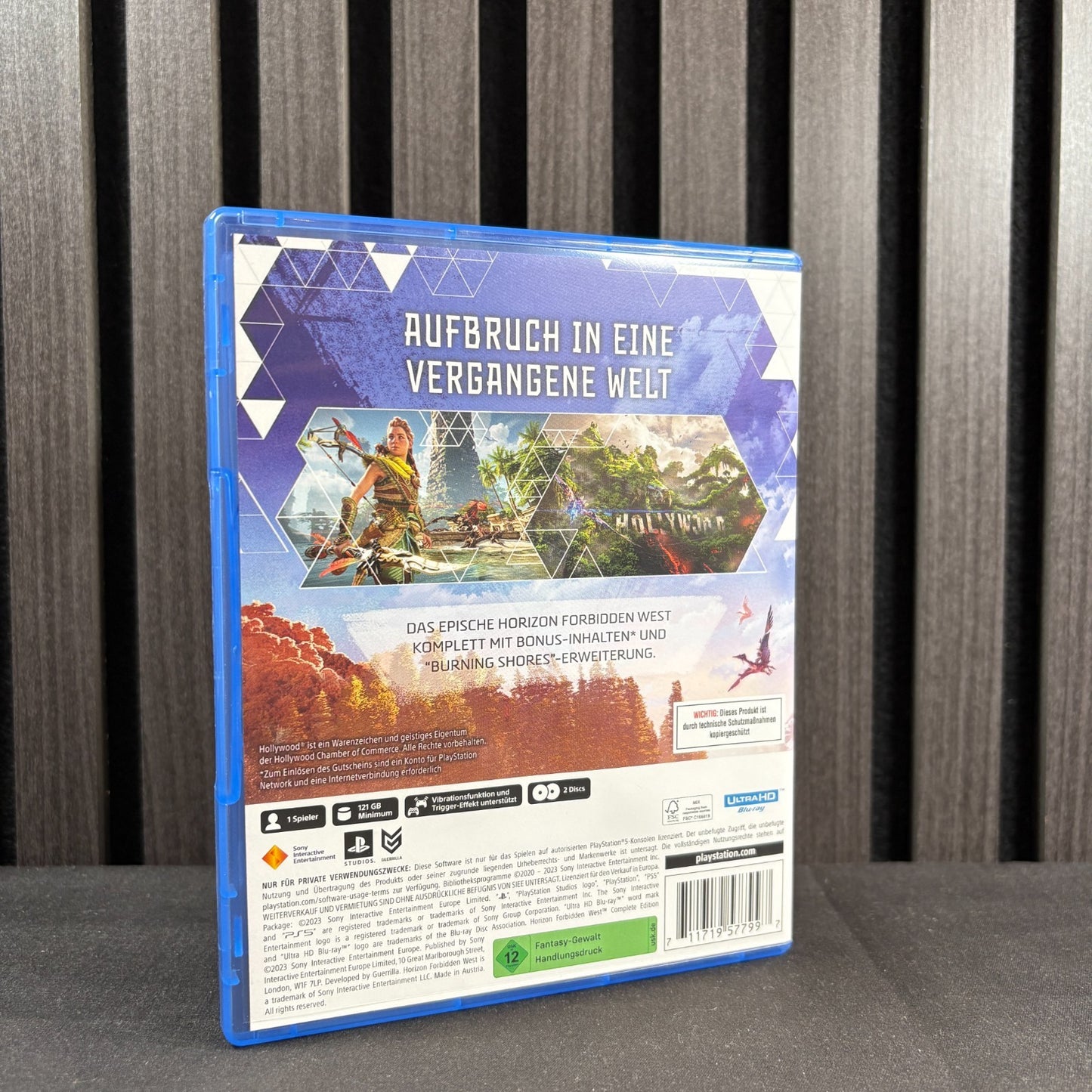 Horizon Forbidden West Complete Edition PS5 Rückseite