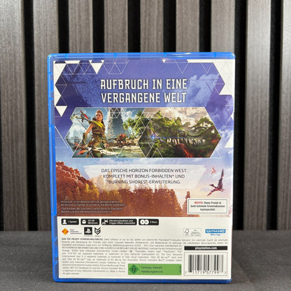 Horizon Forbidden West Complete Edition PS5 Cover Rückseite