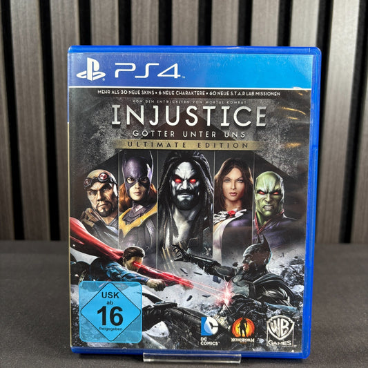 Injustice Gods Among Us Ultimate Edition PS4 Vorderseite