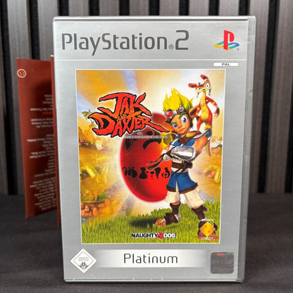 Jak and Daxter The Precursor Legacy Platinum PS2 Cover Vorderseite