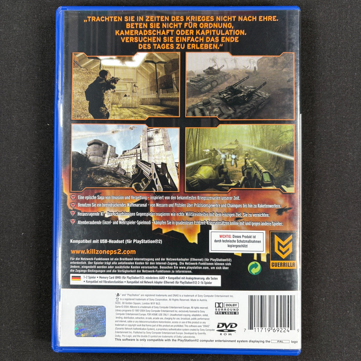 Killzone für PS2 – Produktfoto 2