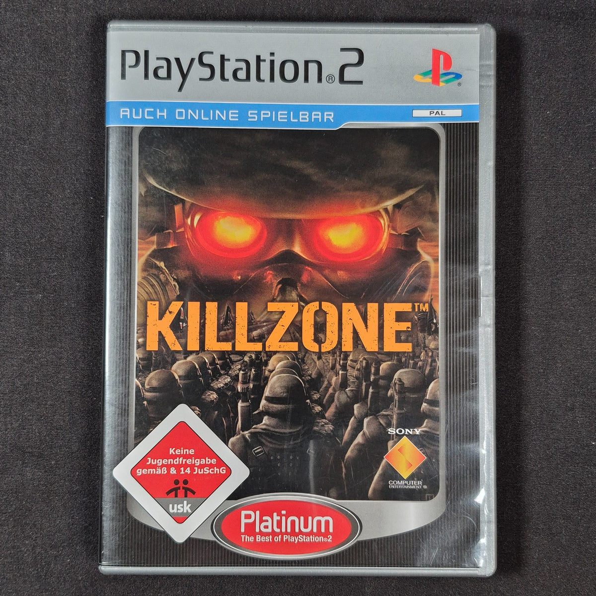Killzone PS2 - Platinum – Sony PlayStation 2 – Deutsch – Zustand Gut – Vorderseite – NEVO Store