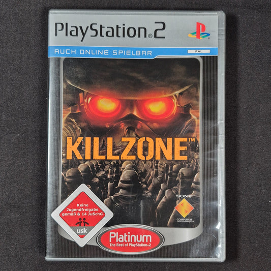 Killzone PS2 - Platinum – Sony PlayStation 2 – Deutsch – Zustand Gut – Vorderseite – NEVO Store