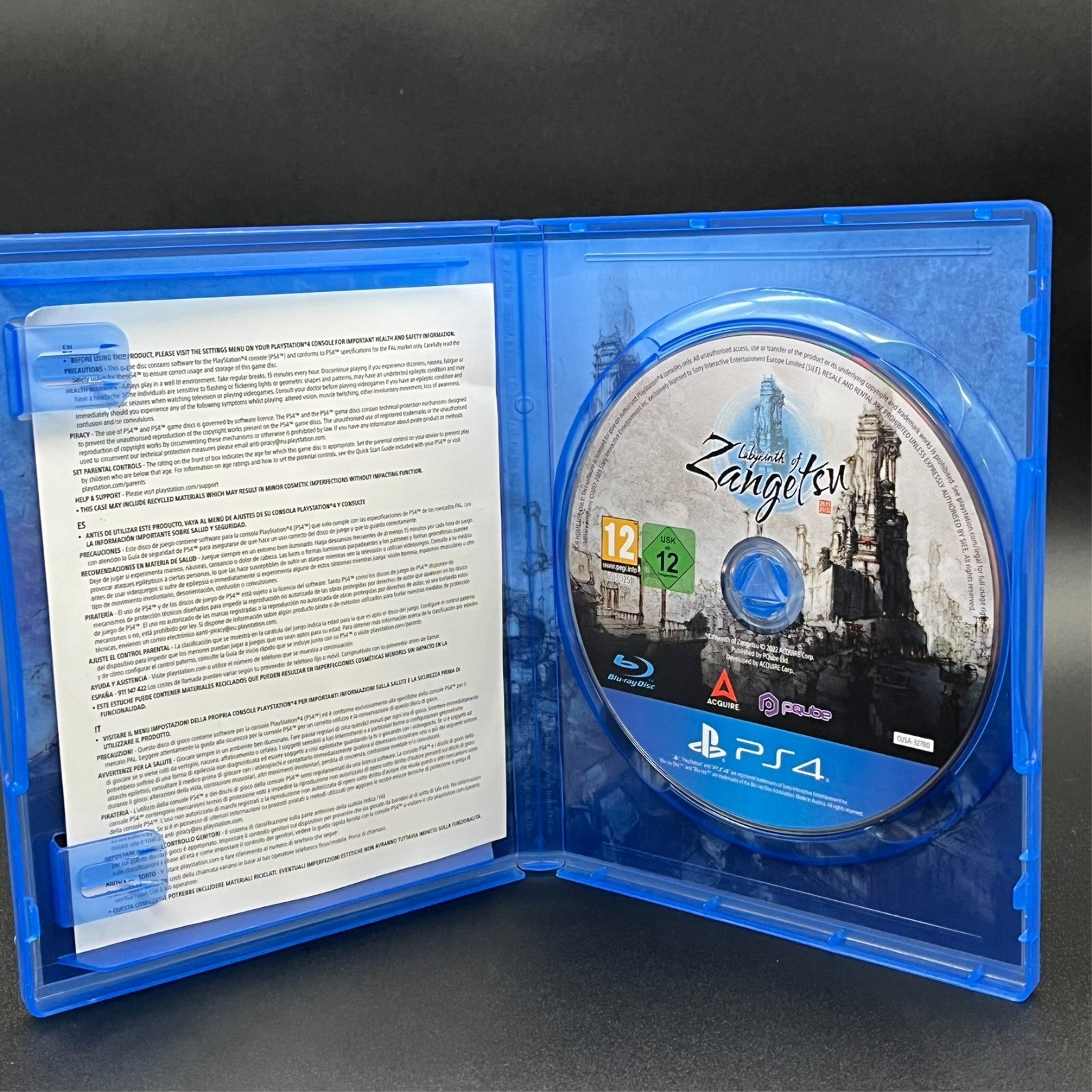 Cover von Labyrinth of Zangetsu für PlayStation 4 
