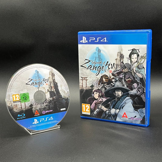 Labyrinth of Zangetsu PS4 Vorderansicht Gebraucht Sehr gut