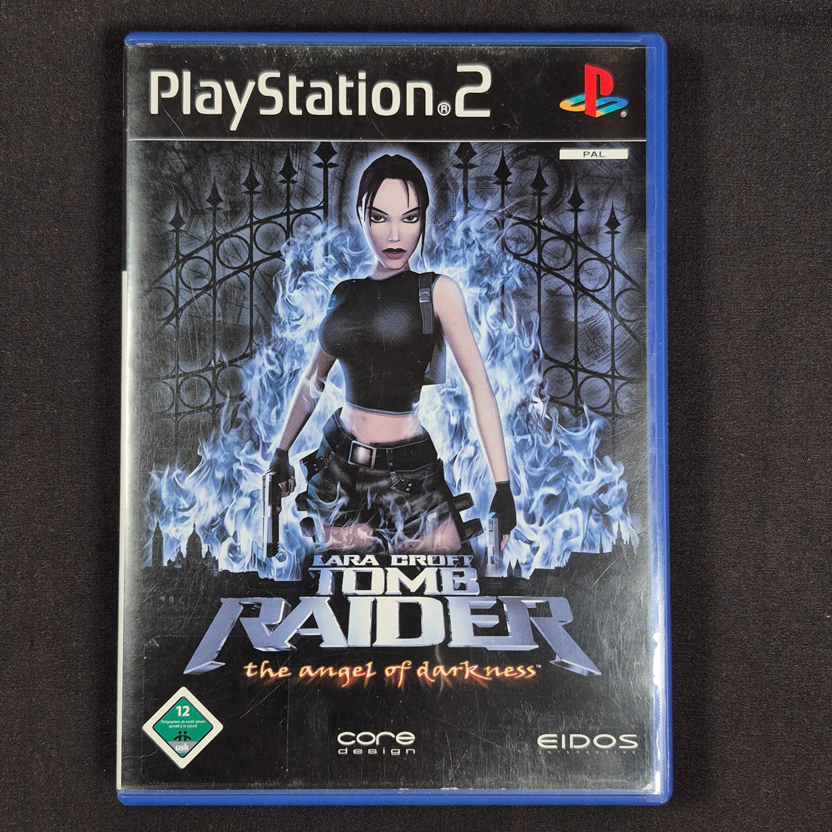 Lara Croft Tomb Raider The Angel of Darkness – Sony PlayStation 2 – Deutsch – Zustand Gut – Vorderseite – NEVO Store
