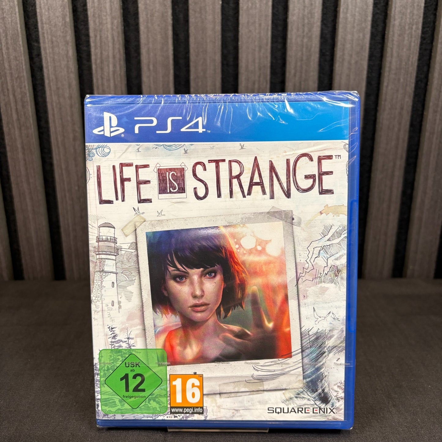 Life is Strange PS4 Hülle Vorderseite Detailaufnahme Neu OVP