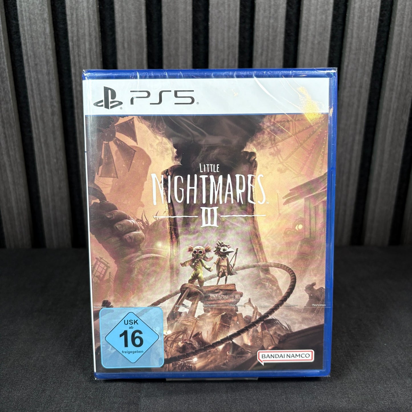 Little Nightmares 3 PS5 Hülle Vorderseite neu versiegelt PAL
