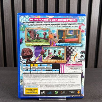 LittleBigPlanet 3 PS4 Cover Rückseite