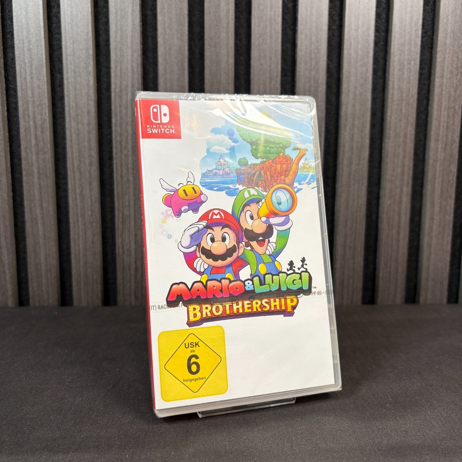 Mario & Luigi Brothership Nintendo Switch Cover Vorderseite versiegelt