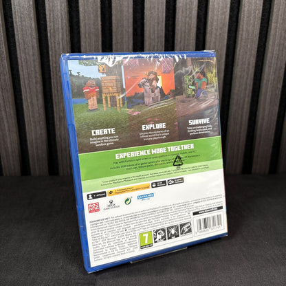 Minecraft PS5 Rückseite Cover neu sealed PAL