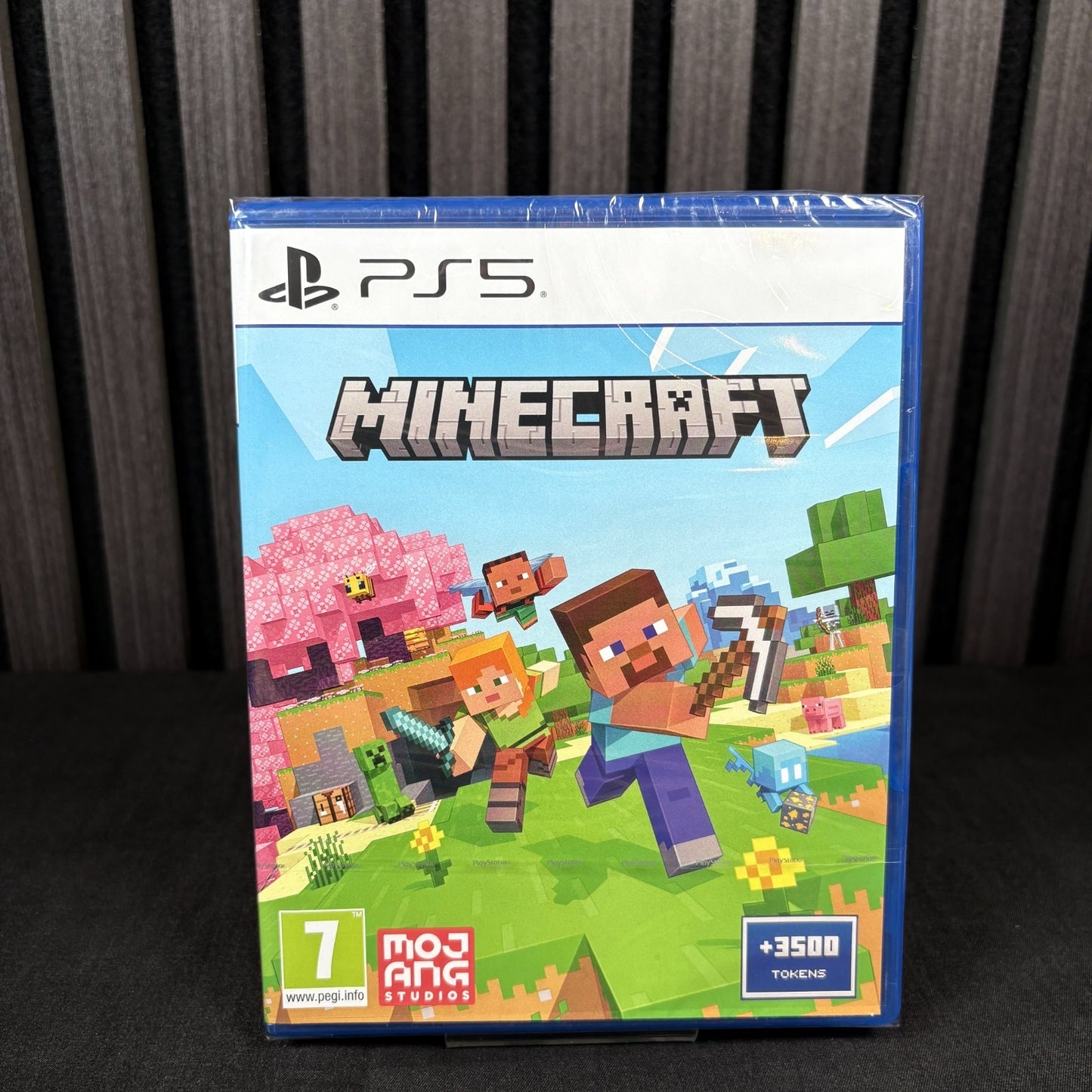 Minecraft PS5 Hülle Vorderseite neu versiegelt PAL