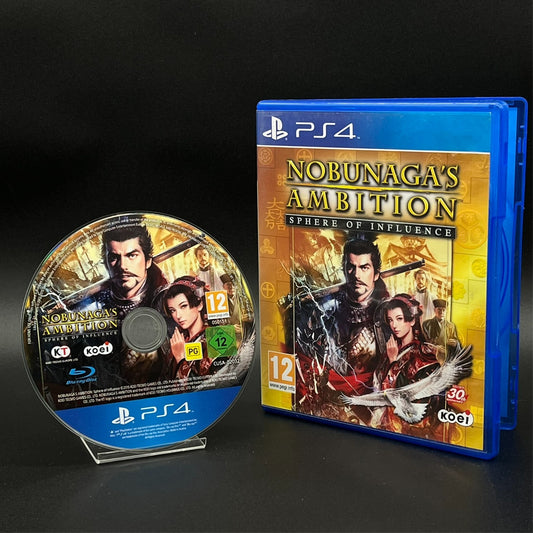 Nobunaga's Ambition Sphere of Influence PS4 Hülle Vorderseite
