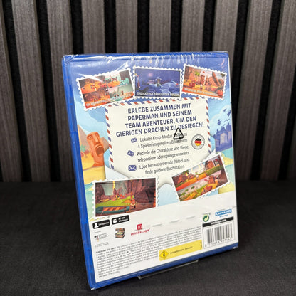 Paperman Adventure Delivered PS5 Rückseite Cover neu sealed PAL