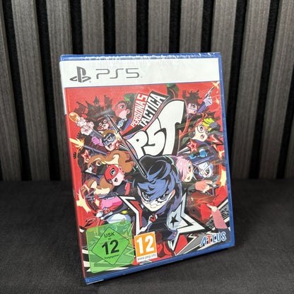 Persona 5 Tactica PS5 Front Cover neu sealed PAL
