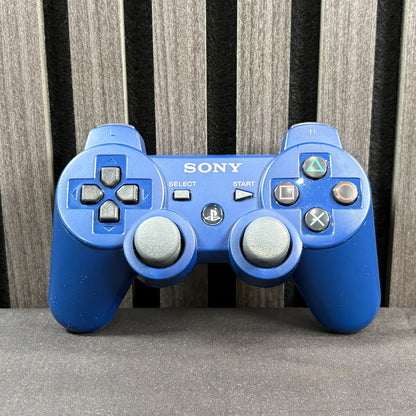 PlayStation 3 DualShock 3 Controller Blau Vorderseite