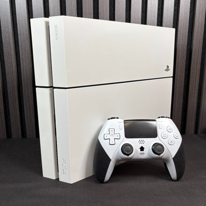 PlayStation 4 Konsole Weiß 500GB Vorderseite