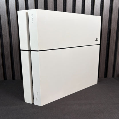 PlayStation 4 Konsole Weiß 500GB Vorderseite