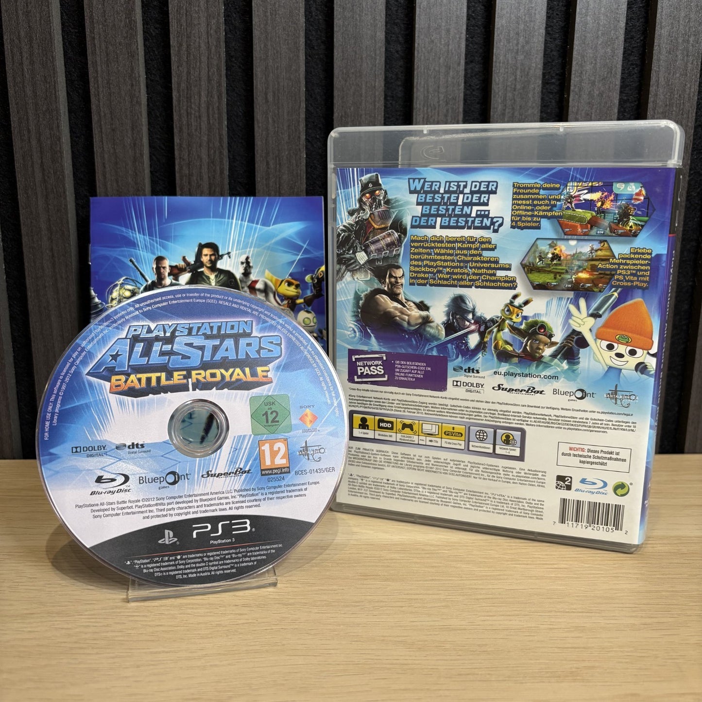 PlayStation All-Stars Battle Royale PS3 Cover Rückseite