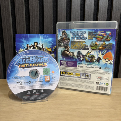 PlayStation All-Stars Battle Royale PS3 Cover Rückseite