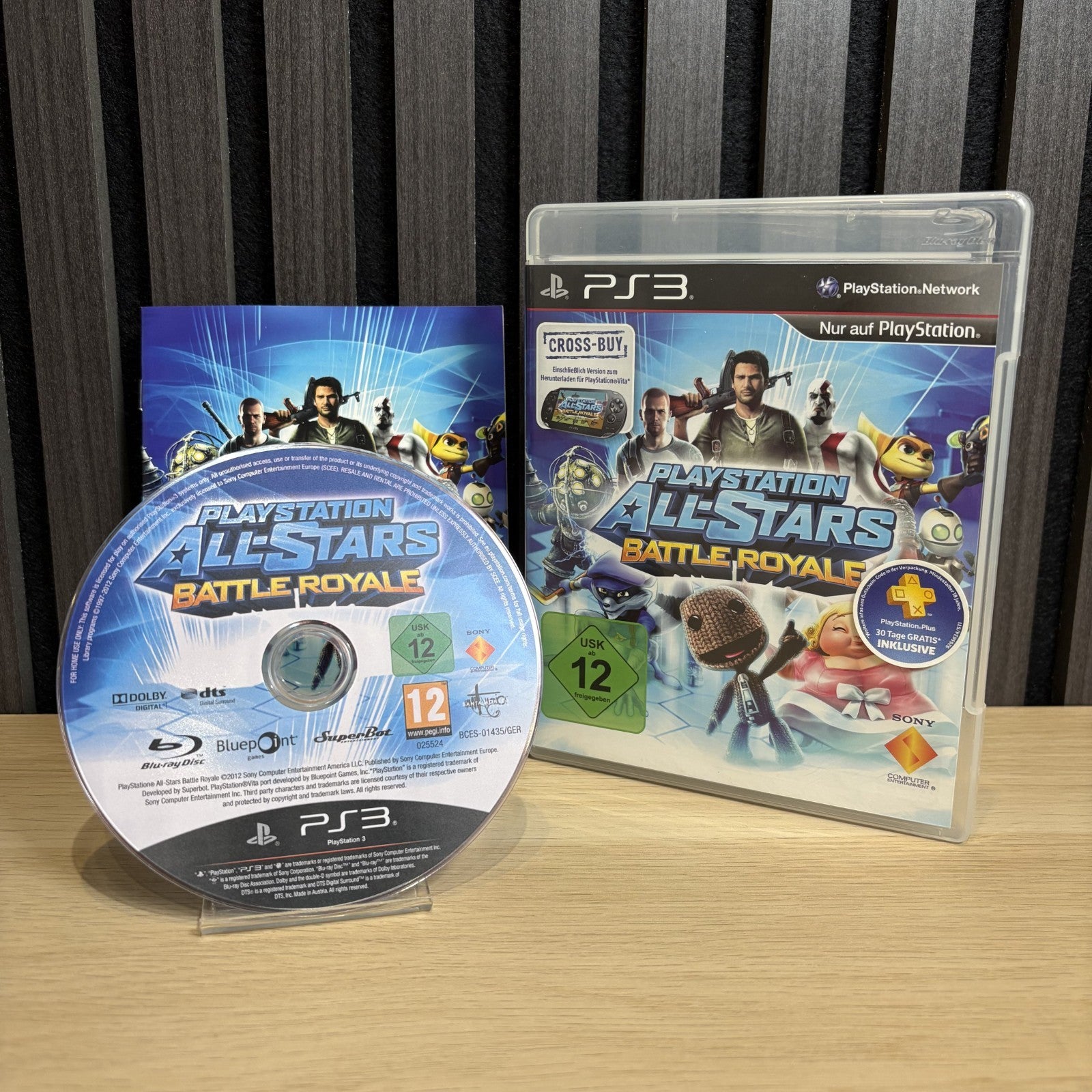 PlayStation All-Stars Battle Royale PS3 Cover Vorderseite