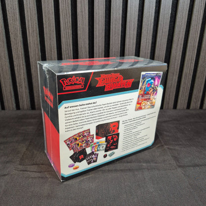 Pokémon Ewige Rivalen Top-Trainer-Box Deutsch Rückseite mit Produktdetails