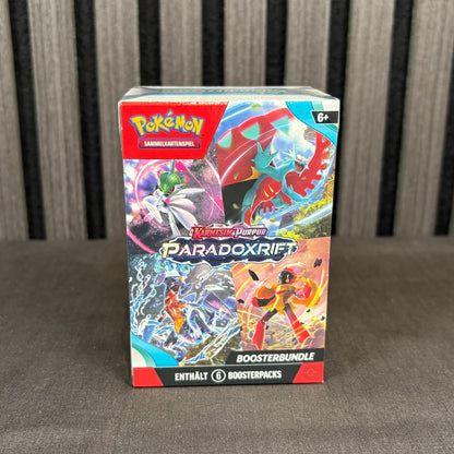 Pokémon Karmesin & Purpur Paradoxrift Booster Bundle Detailansicht